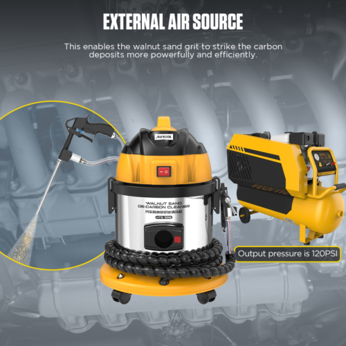 AUTOOL HTS558 Dió szelepes homokfúvó