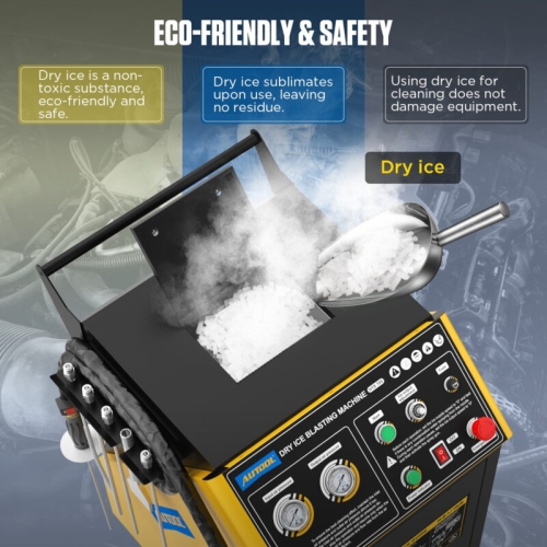 AUTOOL HTS709 szárazjégszóró gép