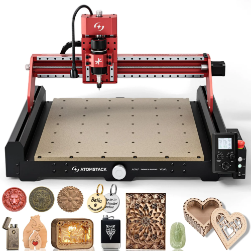 Atomstack C4 Pro CNC marógép + tartozékok