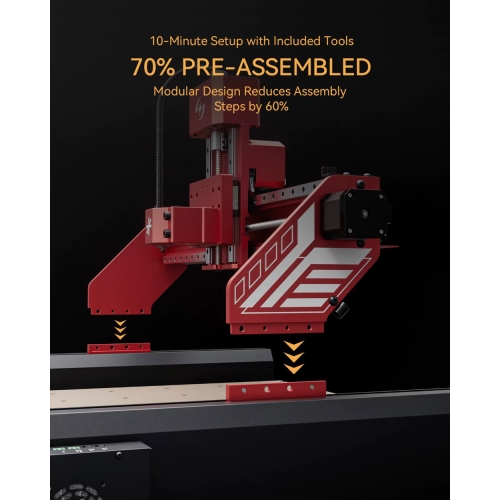 Atomstack C4 Pro CNC marógép + tartozékok