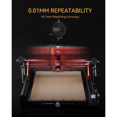 Atomstack C4 Pro CNC marógép + tartozékok