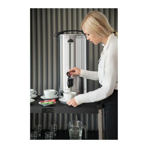 Vízforraló - 23,5 l - 2500 W - rozsdamentes acél - duplafalú