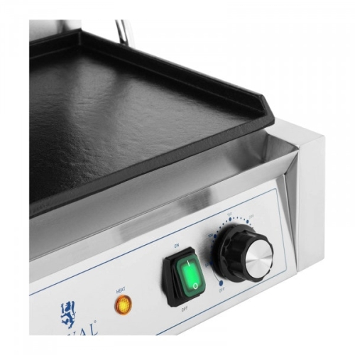 Kontakt grill - sima lapok - 3600 W