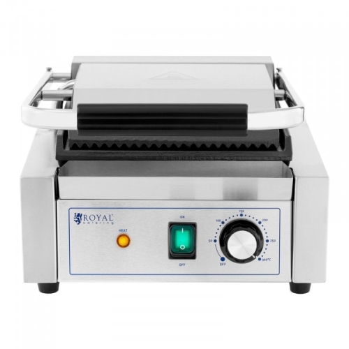 Kontakt grill - barázdált és sima lemez - 1800W