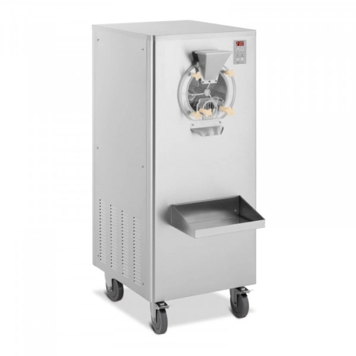 Fagylaltkészítő - 1500 W - 15-22,5 l/h - 1 ízű - kerekeken