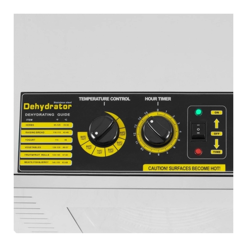Élelmiszer szárító - 3070W - 22 rács