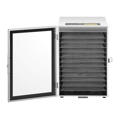 Élelmiszer szárító - 800 W - 12 rács