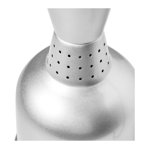 Ételmelegítő lámpa - ezüst - acél