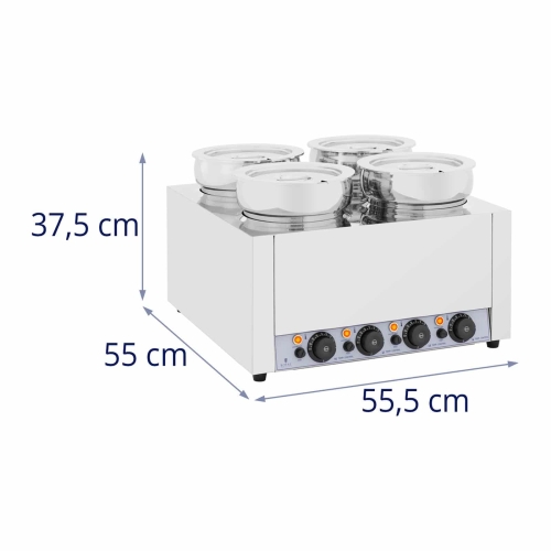 Levesállomás - 4x7L - 2000 W - fényes