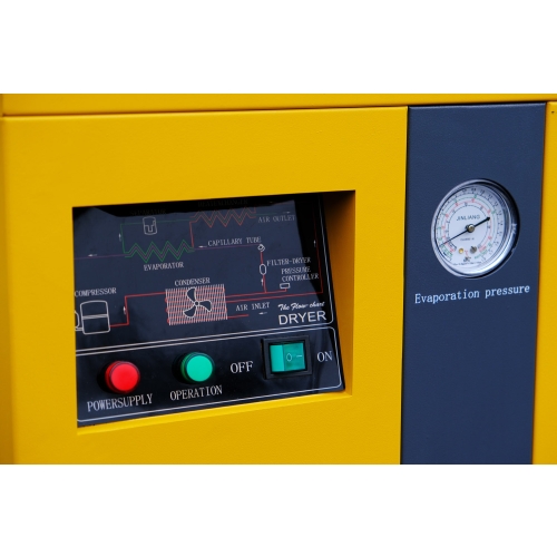 3 az 1-ben csavarkompresszor 11 kW | 1500 l/perc | 500 l-es tartály és páramentesítő