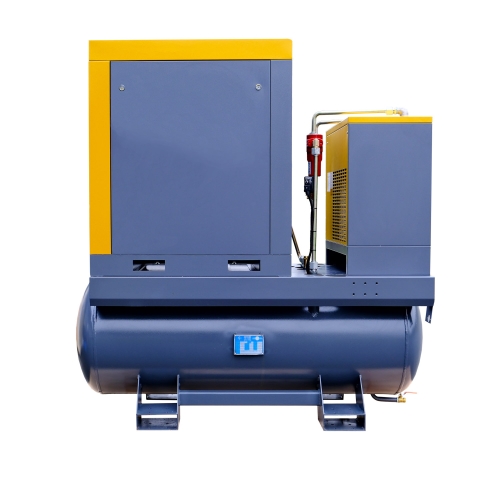 3 az 1-ben csavarkompresszor 11 kW | 1500 l/perc | 500 l-es tartály és páramentesítő