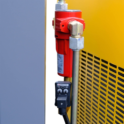 3 az 1-ben csavarkompresszor 11 kW | 1500 l/perc | 500 l-es tartály és páramentesítő