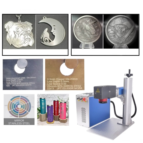 FIBER LASER 100W 3D 200x200mm LASER MARKER + EZCAD3
